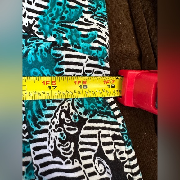 JM Collections Blue Black White Paisley Design Sleeveless Dress SZ L Midi - Picture 8 of 10